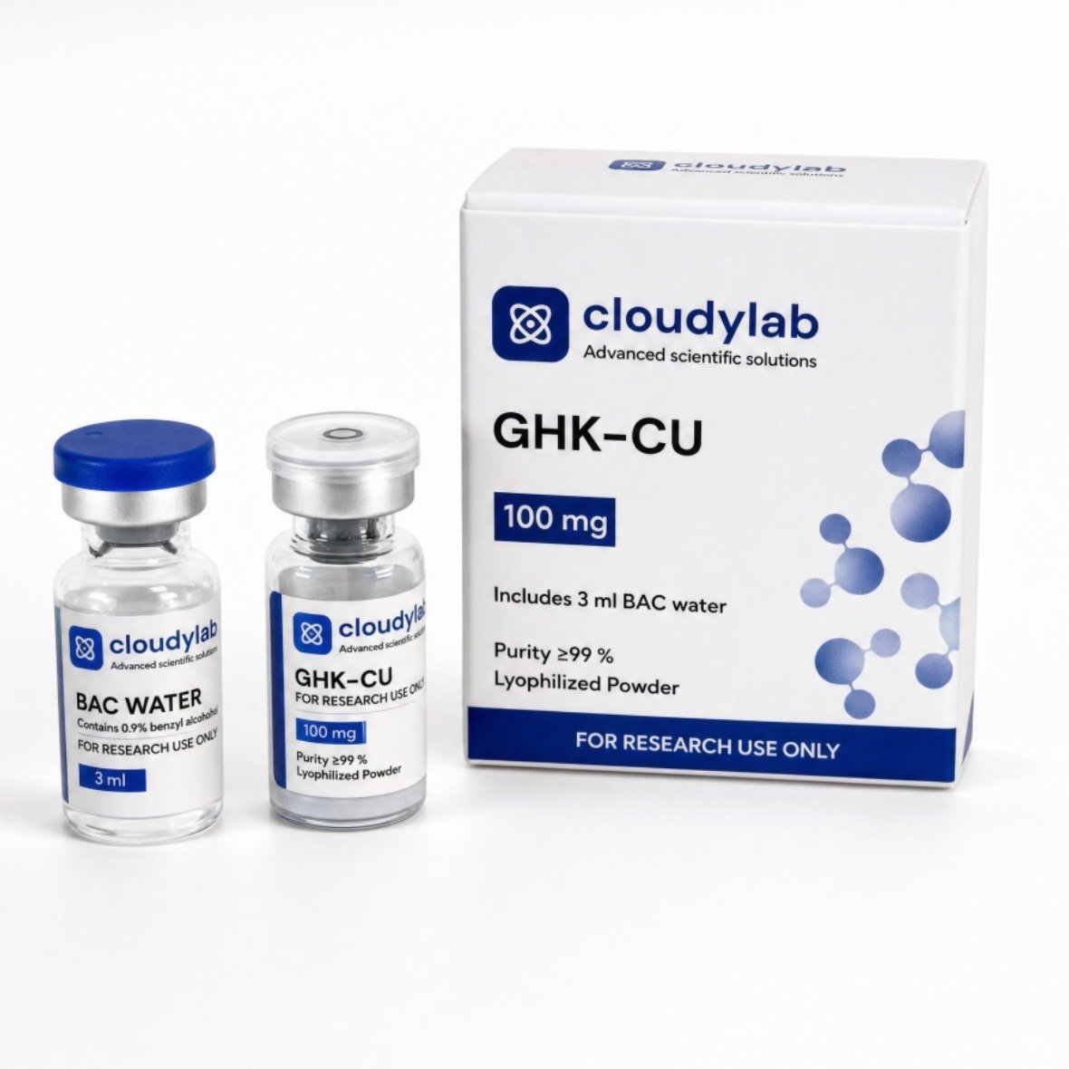 GHK-Cu 100MG Cloudylab