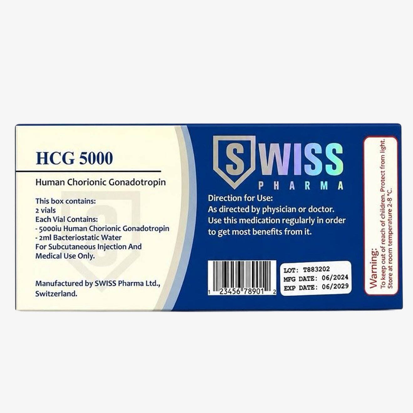 HCG 500 swiss pharma