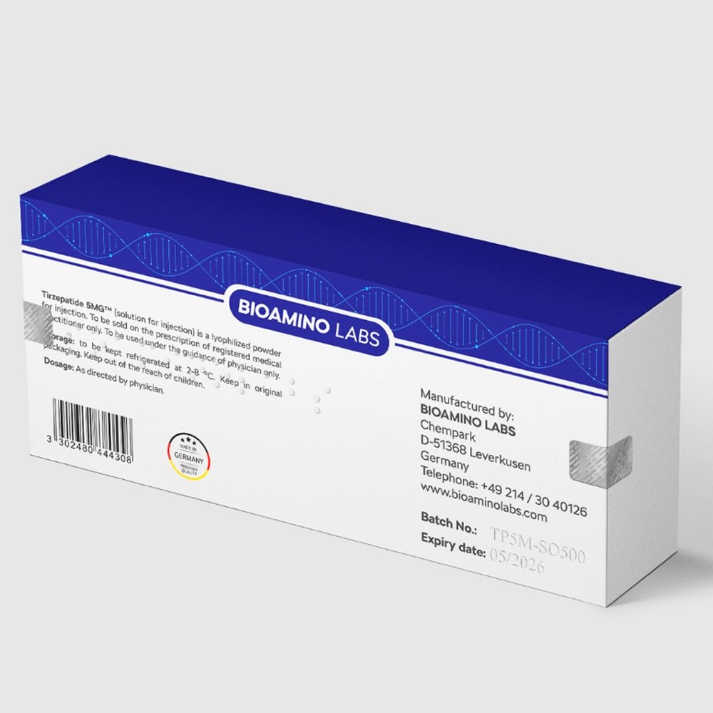 Tirzepatyd 5mg Bioamino Labs vial 2ml - obrazek 2